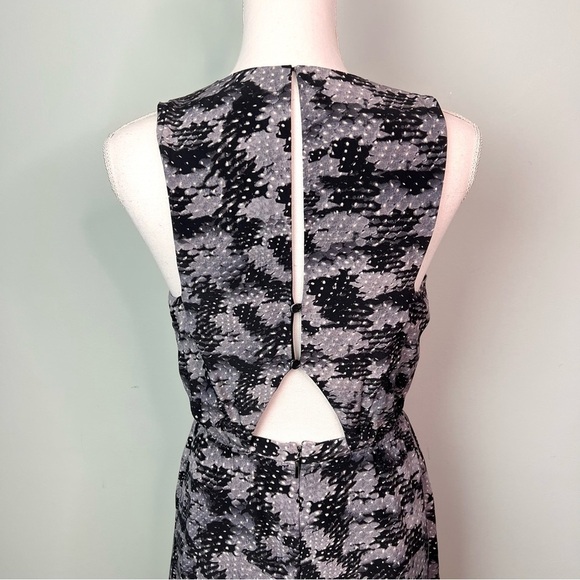 Rebecca Taylor Summer Storm Silk Sleeveless V-Neck Dress - Picture 10 of 15